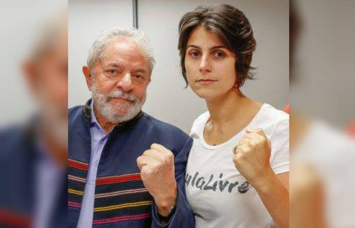 Lula e Manela no Sindicato dos Metalrgicos do ABC Paulista, na ltima quinta-feira (5). Foto: Ricardo Stuckert
