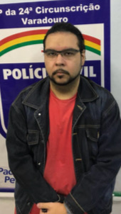 A Polcia Civil divulgou nome e a imagem do suspeito. Foto: Polcia Civil de Pernambuco/Divulgao
