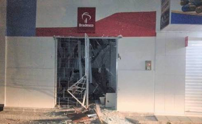 Com a exploso, sobe para 51 o total de investidas contra bancos em Pernambuco. Foto: Sindicato dos Bancrios/Cortesia