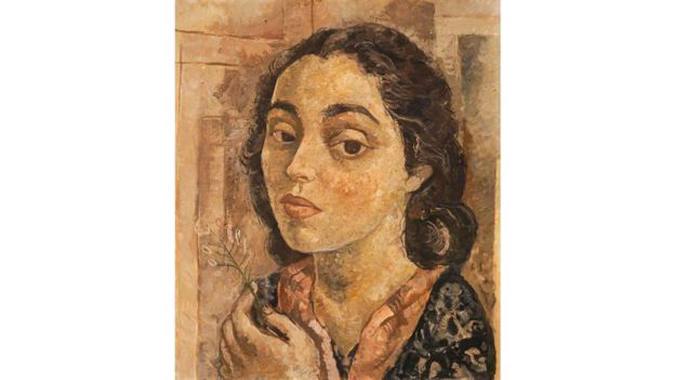 "Lucy with Flower", de Lasar Segall, foi a escolhida a melhor obra da exposio de 1944
(foto: Divulgao/Brighton and Hove Museums and Art Galleries)