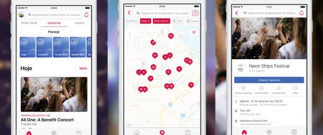 O aplicativo "Facebook Local" est disponvel para dispositivos com sistema operacional iOS e Android em mais de 30 pases. Foto: Facebook/Divulgao
