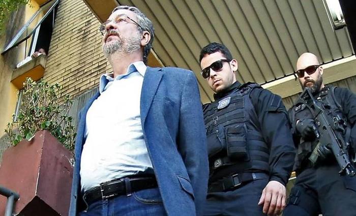 O ex-ministro de Lula e Dilma prestou depoimento ao juiz Srgio Moro no ano passado. Foto: Heuler Andrey/AFP Photo 