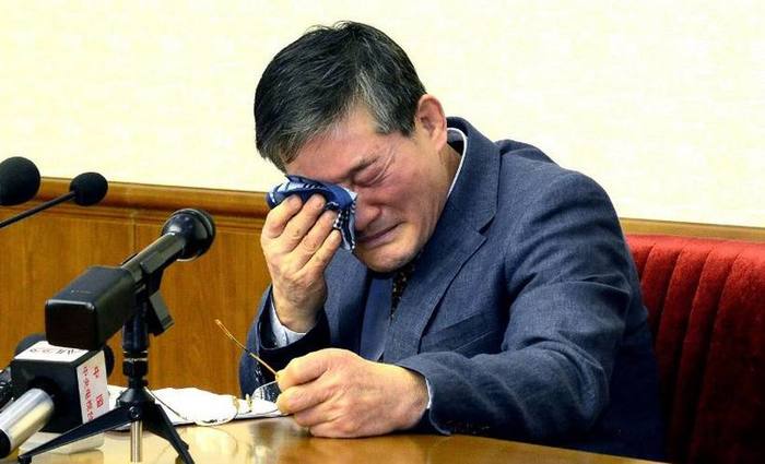 O pastor Kim Dong-chul  um dos trs coreanos-americanos que aguardam libertao. Foto: Arquivo/AFP Photo 