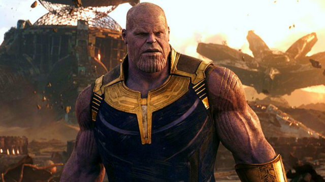 Na trama, os heris tm de deter o conquistador interplanetrio Thanos. Foto: Marvel/Reproduo