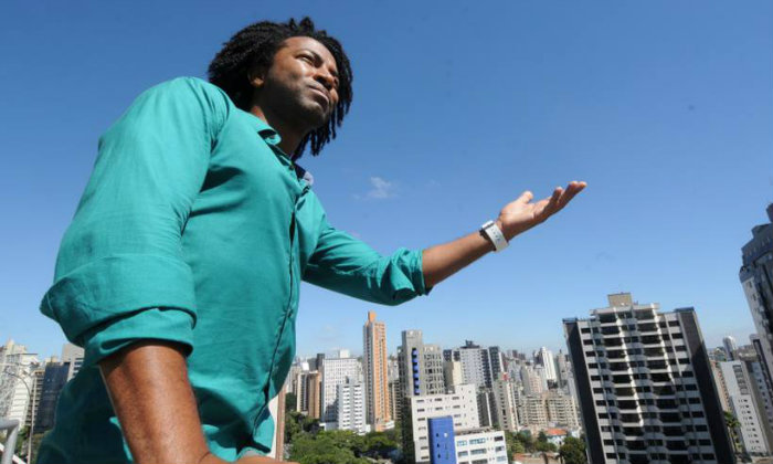 Denilson Tourinho, ator e mestrando em educao na UFMG
(foto: Beto Novae/EM/D.A.Press)