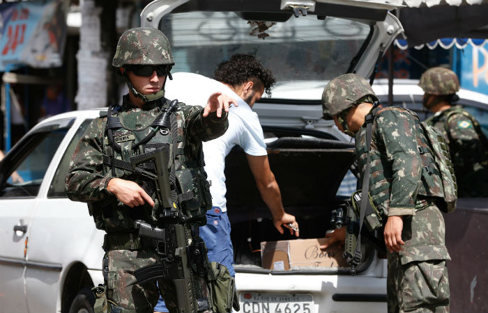 Interveno militar no Rio foi aprovada em fevereiro de 2018
Foto: Tomaz Silva / Agncia Brasil