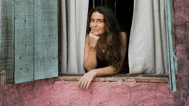 Giovanna Antonelli, que  protagonista da trama,  uma das convidadas do TV Fama. Foto: Joo Miguel Jnior/Globo