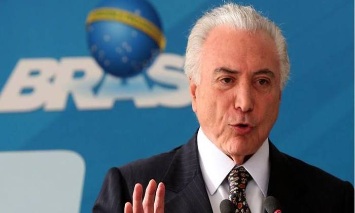 Em pronunciamento na TV, o presidente Michel Temer anunciou a reduo de R$ 0,46 no preo do litro do diesel por 60 dias. Foto: Wilson Dias/Agencia Brasil