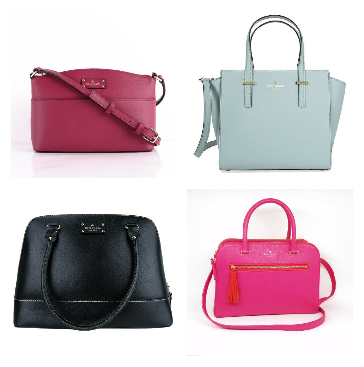 As bolsas da Kate Spade so reconhecidas pelo formato quadrado ou retangular com contornos arredondados e viraram febre no incio dos anos 1990. Fotos: Kate Spade/Divulgao