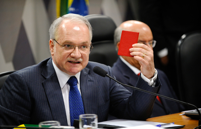 O inqurito apura suspeitas de corrupo ativa, passiva e lavagem de dinheiro. Foto: Marcos Oliveira/Agncia Senado