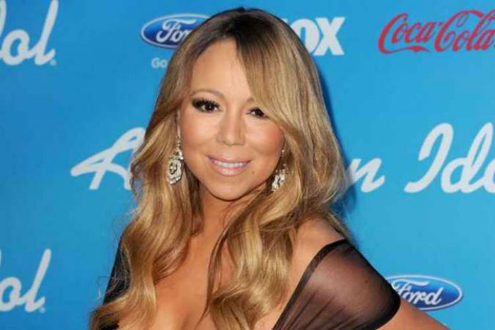 Mariah Carey enquanto participava do programa em 2012 (foto: KEVIN WINTER/AFP)