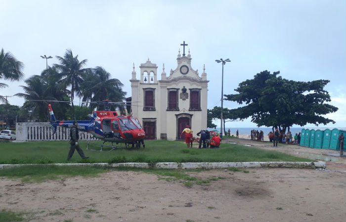Os dois ltimos casos ocorreram no trecho em frente  igrejinha de Piedade. Foto: Bombeiros/divulgao