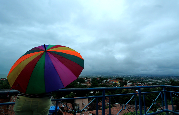 No Serto de Pernambuco, o tempo segue parcialmente nublado, com pancadas de chuva, de forma isolada. Foto: Thalyta Tavares/Esp.DP