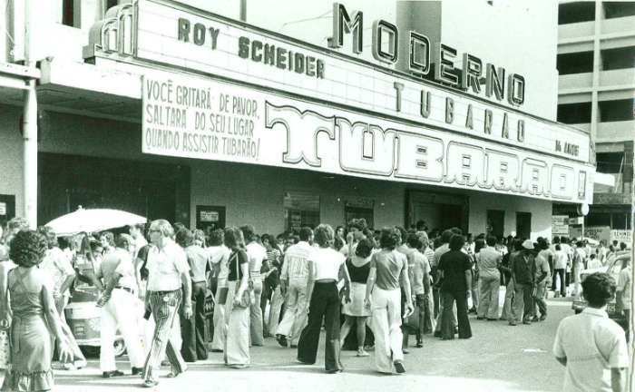 Fachada do cinema Moderno. Foto: Arquivo/DP/D.A Press