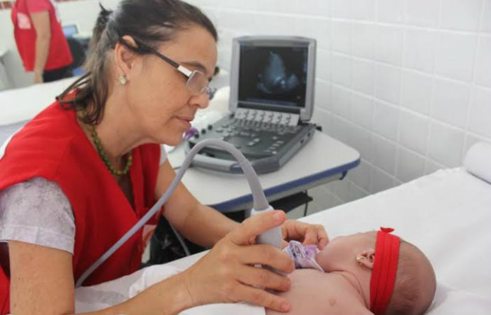 A mdica Sandra Matos  especialista em cardiopatia peditrica. Foto: Divulgao