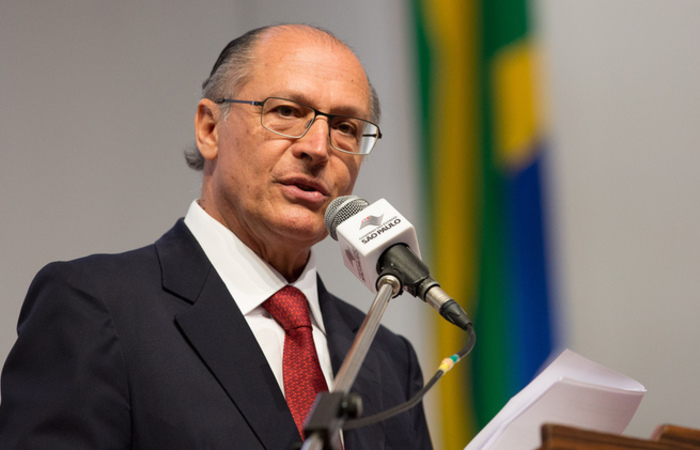 Geraldo Alckmin, ter exposio 22 vezes maior que a de Jair Bolsonaro. Foto: Divulgao