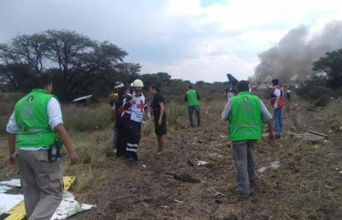 O diretor afirmou que a Aeromxico participa das investigaes ao lado das autoridades para identificar as causas do acidente. Foto: Divulgao/Proteccin Civil Durango