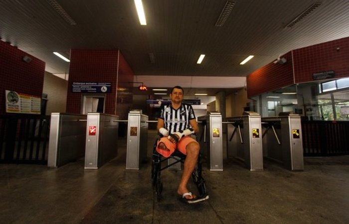  O potiguar de 34 anos sofreu o ataque em 15 de abril, em frente  Igrejinha de Piedade, em Jaboato. Foto: Thalyta Tavares/Esp. Diario de Pernambuco