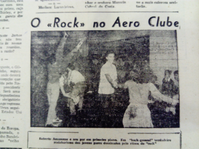 Rock no Aero Clube domina jovens. Diario de Pernambuco, 9 de junho de 1957.