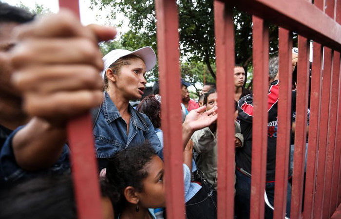 Venezuelanos aguardam vagas em abrigos de Boa Vista. Foto: Marcelo Camargo/Arquivo/Agncia Brasil