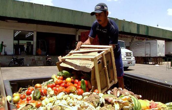 Maior parte das perdas ocorre no processo de manuseio e transporte dos alimentos. Foto: TV Brasil/Divulgao (Foto: TV Brasil/Divulgao)