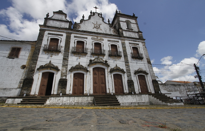 O Sitio Histrico de Igarassu e a Igreja de So Cosme e Damio, a mais antiga do Brasil. Imagem: Arquivo/DP