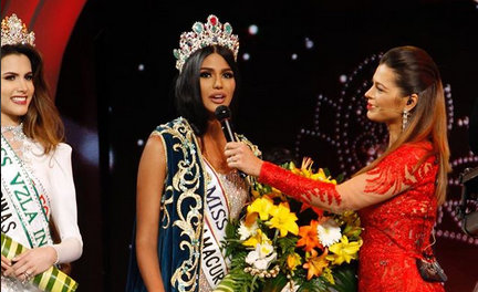 No ano passado, ao vencer o miss Venezuela, Sthefany Gutierrez disse "no se brilha apagando os outros". Foto: instagram