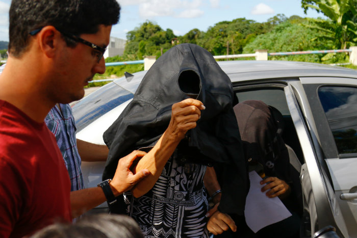 Farmacutica acusada pela morte do marido nega as acusaes: 'Tiraram o meu cho'. Foto: Marlon Diego/Esp.DP