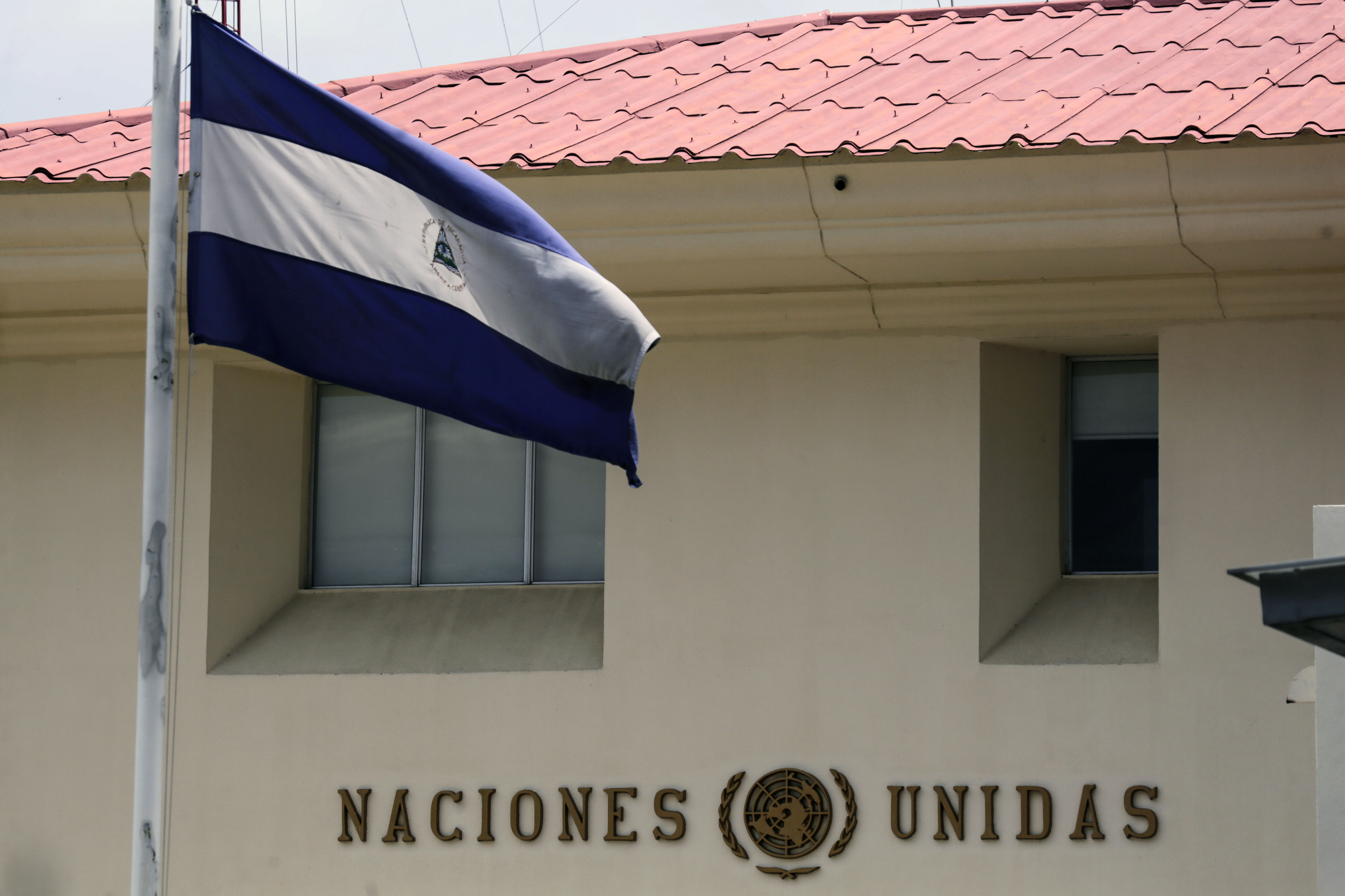 Aps ordem do governo de Daniel Ortega, Misso do Alto Comissariado dos Direitos Humanos da ONU abandona a Nicargua neste sbado. Foto: INTI OCON / AFP (Foto: INTI OCON / AFP)