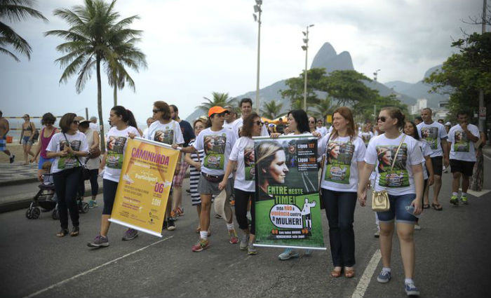 Manifestaes pelo fim de todas as formas de violncia contra a mulher crescem no Brasil  (Foto: Arquivo/Fernando Frazo/Agncia Brasil) (Foto: Arquivo/Fernando Frazo/Agncia Brasil)