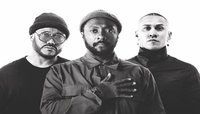 Apl.de.ap, Will.i.am e Taboo compem a formao atual do Black Eyed Peas. Foto: Universal Music/Divulgao 