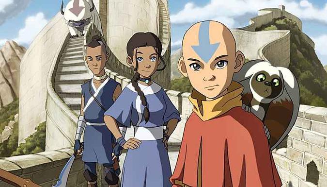 Animao acompanha as aventuras do protagonista Aang e seus amigos, que juntos precisam derrotar o senhor do fogo Ozai (foto: Nickelodeon/Divulgao)