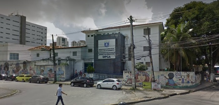 Delegado Ademir Oliveira vai revelar no DPCA detalhes da trama que envolveu adolescentes em denunciao caluniosa. Imagem: Google Street View (Set2017)