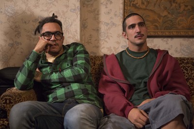 Ao ouvir gravao feita por Ges, D2 chegou a pensar que se tratava de um registro antigo do Planet Hemp.  Foto: Academia Filmes/Divulgao