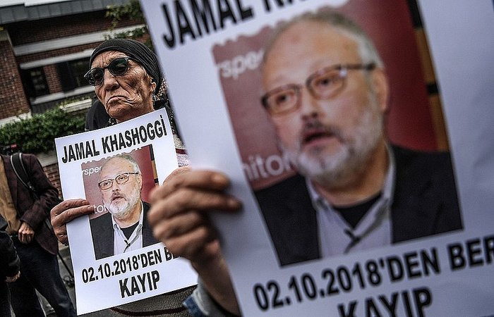 Khashoggi desapareceu h mais de duas semanas, aps visitar o consulado da Arbia Saudita na capital turca para tratar de documentaes para seu casamento - Foto: Twitter/Reproduo 