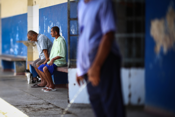 O Hospital Colnia Vicente Gomes de Matos, em Barreiros, tem 75 homens de longa permanncia que foram abandonados pelas famlias. Foto: Peu Ricardo/DP