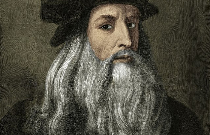 Autorretrato de Da Vinci - Foto: Reproduo da internet 