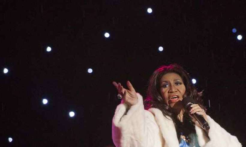 Perodo de ouro da carreira de Aretha Franklin  revisitado no lbum The Atlantic singles collection. Foto: Saul Loeb/AFP