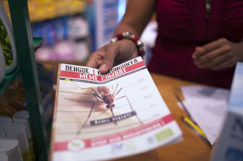 A falta de vacinas faz com que o combate ao vrus transmitido pelo Aedes aegypti ocorra apenas com medidas de preveno. Foto: AFP PHOTO / NICOLAS DERNE