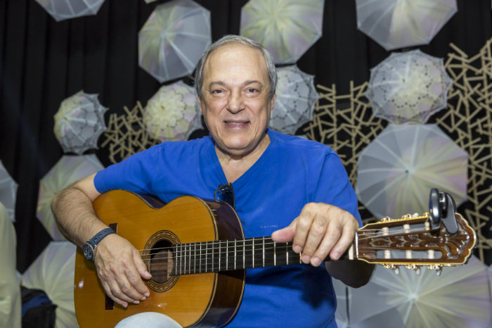 Toquinho comemora mais de 50 anos de carreira. Foto: Luis Seyssel/Divulgao