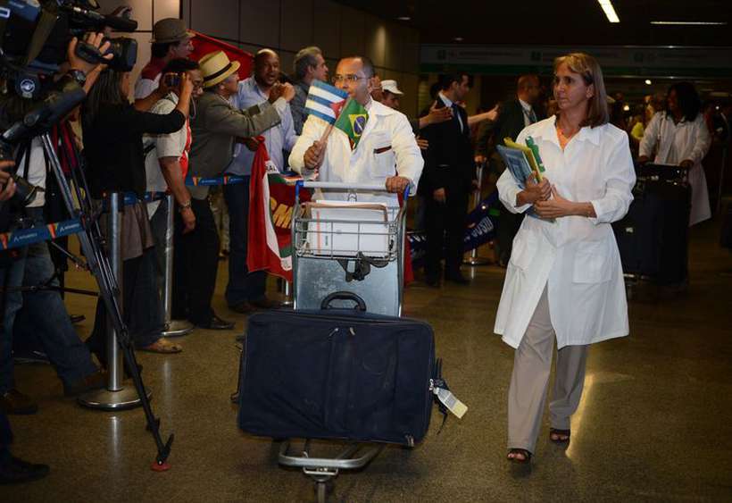 Mdicos cubanos desembarcam no Brasil. Foto: Jos Cruz/Arquivo Agncia Brasil