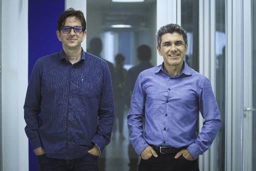 Ricardo Leite e Andr Medeiros esperam ativar, em 2019, o datacenter prprio no Porto Digital. Foto: Marina Curcio/ESP. DP (Foto: Marina Curcio/ESP. DP)