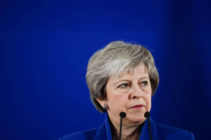 May no consegue obter o apoio majoritrio de seu partido ao acordo do Brexit com a Unio Europeia. Foto: Philippe lopez/AFP