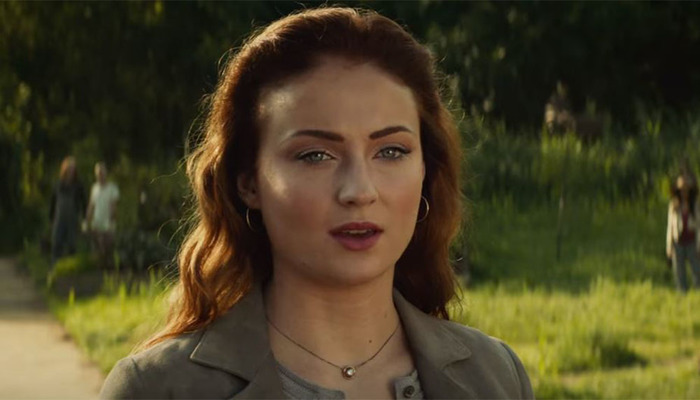 Sophie Turner na pele de Jean Grey no novo filme da franquia X-Men, que estreia em junho de 2019. Foto: Reproduo 