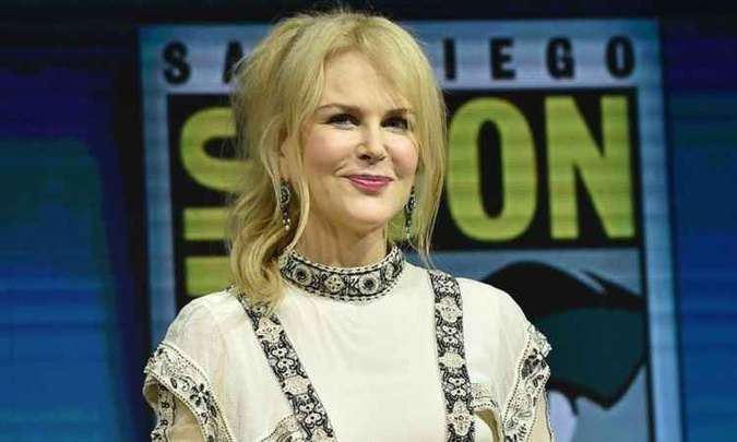 Nicole Kidman  uma das estrelas da srie da HBO (foto: CHRIS DELMAS)