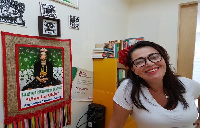 Tereza  f da pintora mexicana Frida Khalo - Foto: Gshow/Divulgao 