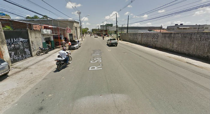 Ocorrncia foi registrada na Rua So Miguel, em Afogados. Foto: Google Street View/Reproduo.