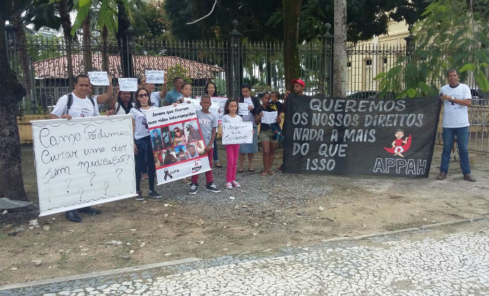 No ano passado, a Associao realizou quatro protestos. Foto: Tatiana Ferreira/Esp.DP.