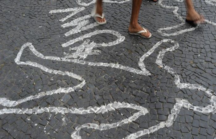 O Brasil bateu recorde em 2017 com 63.880 mortes violentas. Foto: Arquivo/Fernando Frazo/Agncia Brasil
