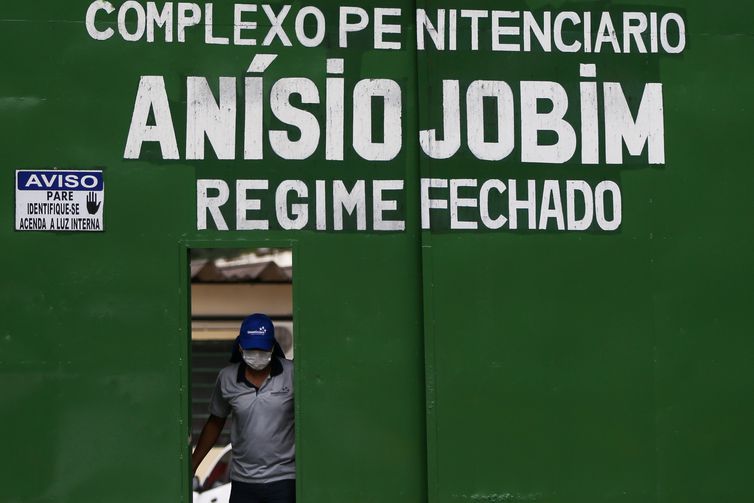 Rebelio no Complexo Penitencirio Ansio Jobim, em Manaus, resultou na morte de 56 detentos. Foto: Arquivo/Marcelo Camargo/Agncia Brasil
